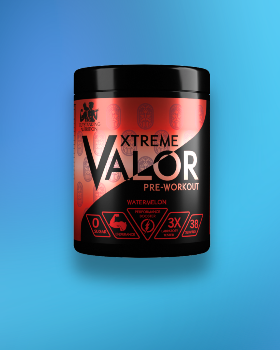 Xtreme Valor Pre-Workout Watermelon Flavor